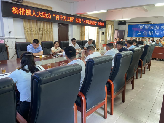 楊柑鎮(zhèn)人大：召開助力“百千萬工程”實(shí)現(xiàn)“三年初見成效”工作會(huì)議