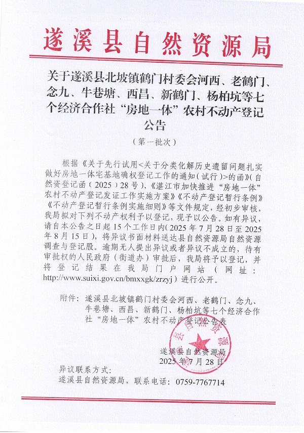 北坡鎮鶴門村委會河西等七個經濟合作社不動產登記公告（第一批次）（歷史遺留問題）_頁面_1.jpg